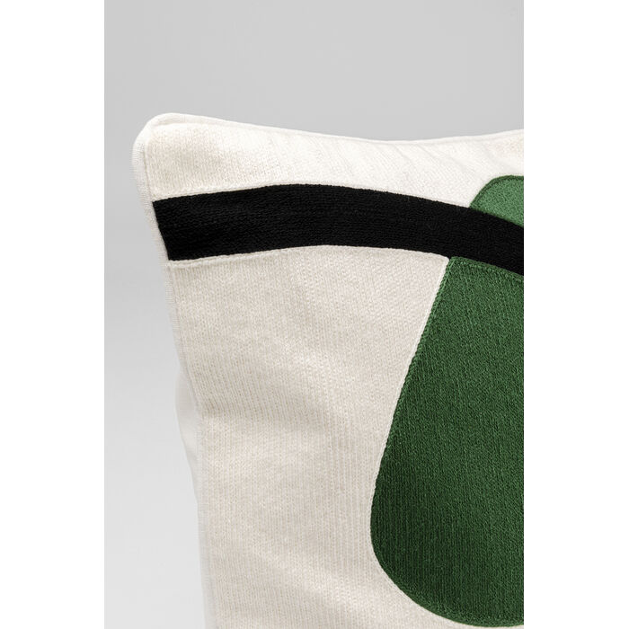 [57228] Coussin Art Line vert 50x50cm - 3