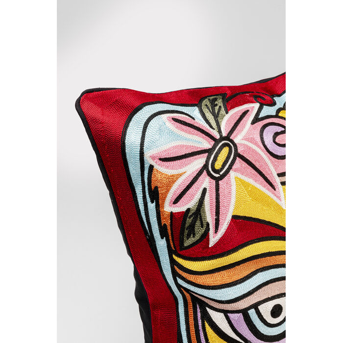 [57230] Cushion Art Line Face 50x50cm - 3
