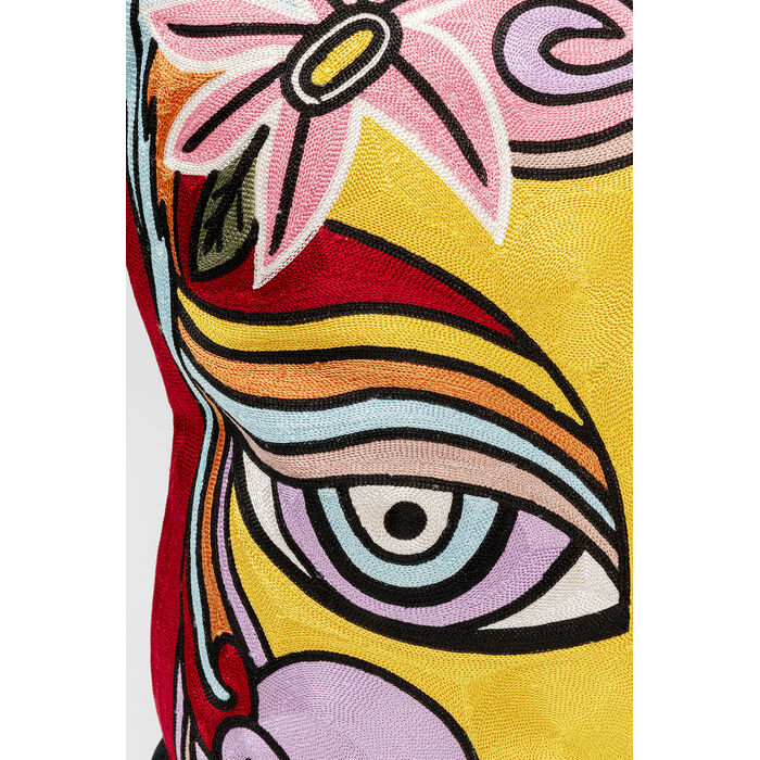 [57230] Cushion Art Line Face 50x50cm - 4