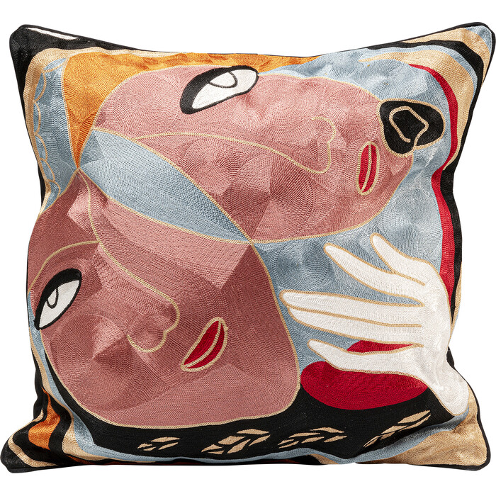 [57233] Coussin Art Line Two Face 50x50cm