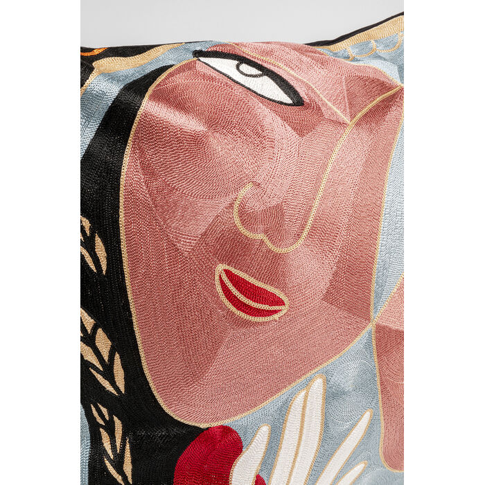 [57233] Coussin Art Line Two Face 50x50cm - 4