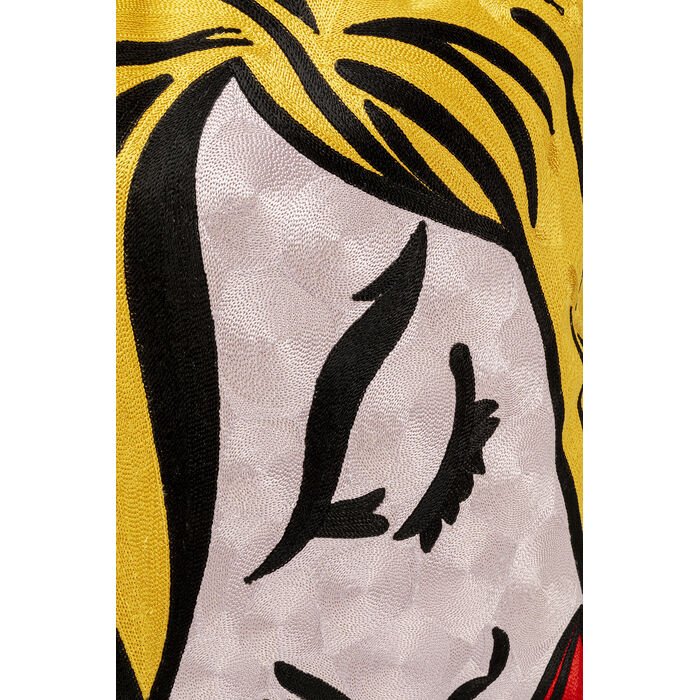 [57234] 抱枕 Art Line Comic Lady 50x50cm - 4