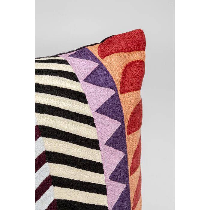 [57270] Coussin Colour Block Zig Zag 45x45cm - 3