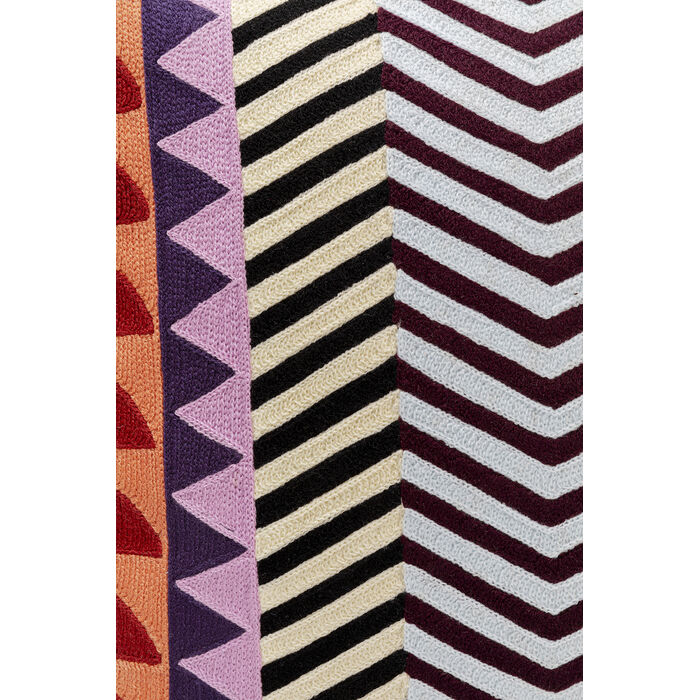 [57270] Coussin Colour Block Zig Zag 45x45cm - 4