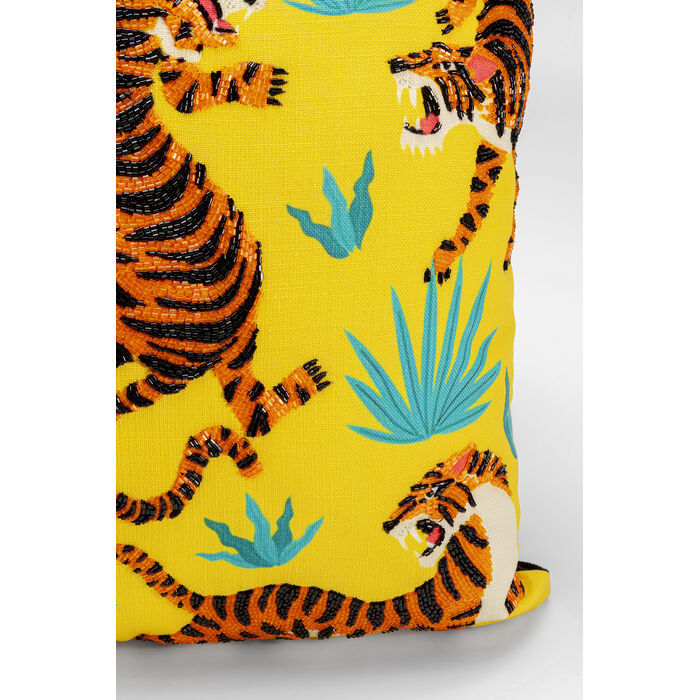 [57271] Coussin Tiger Love jaune 45x45cm - 4