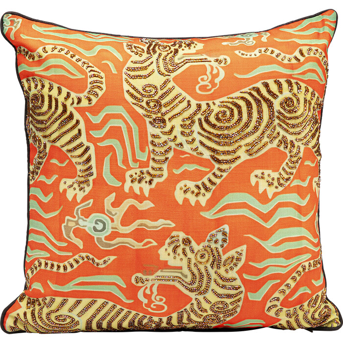 [57272] 抱枕 Tiger Love Red 45x45cm