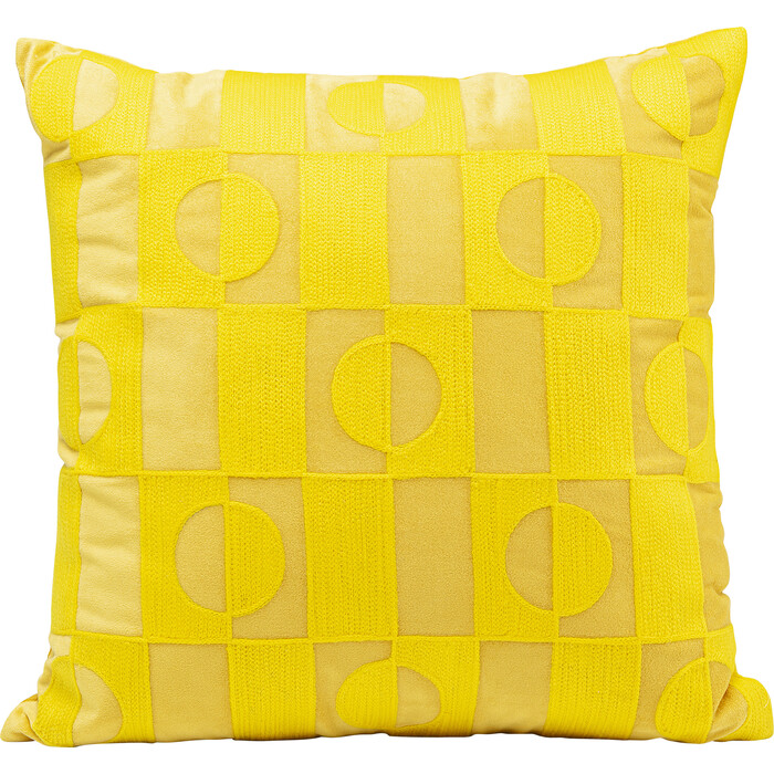 [57275] Coussin Phase jaune 45x45cm