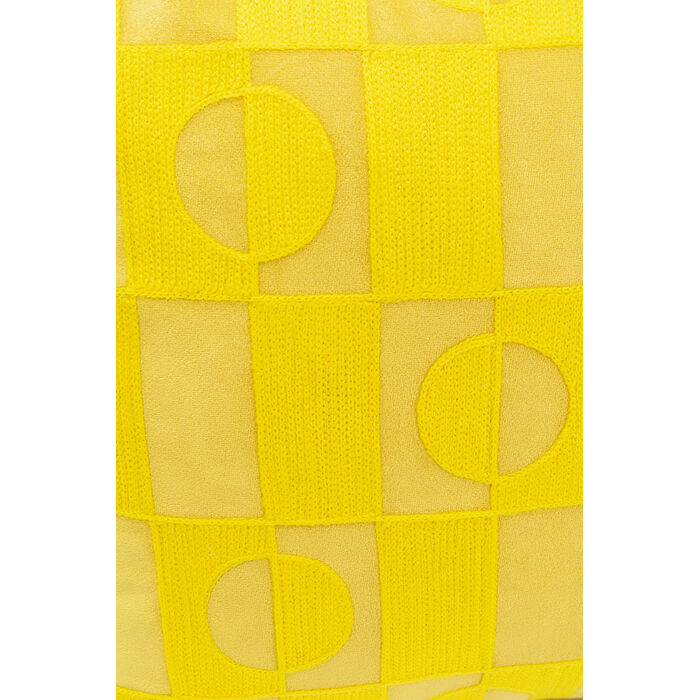 [57275] Coussin Phase jaune 45x45cm - 4