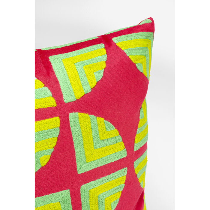 [57276] Coussin Pieces fuchsia 45x45cm - 3
