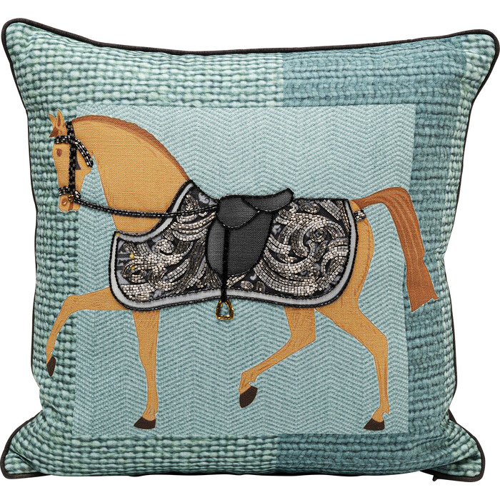 [57277] Jastuk Show Horse Karirani 45x45cm