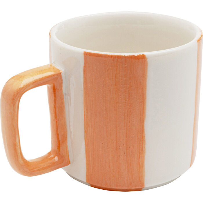 [57372] Cup Cocina Stripes Rose