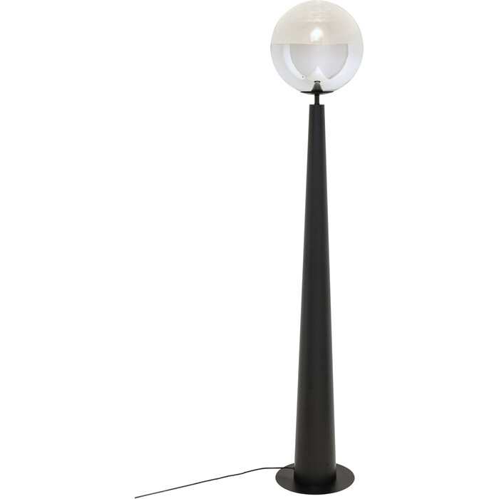 Floor Lamp Disco Ball Black 163cm