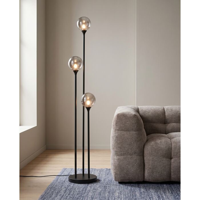 Floor Lamp Al Capone Tre Black 175cm