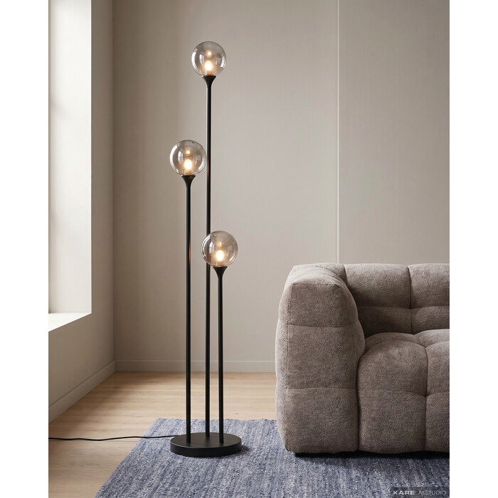 Floor Lamp Al Capone Tre Black 175cm