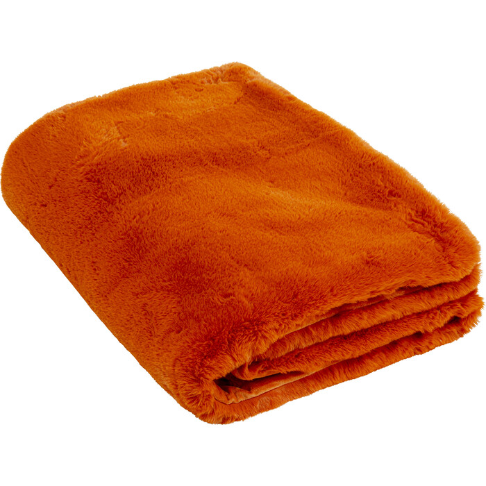 [57529] Blanket Mika Orange 150x200cm