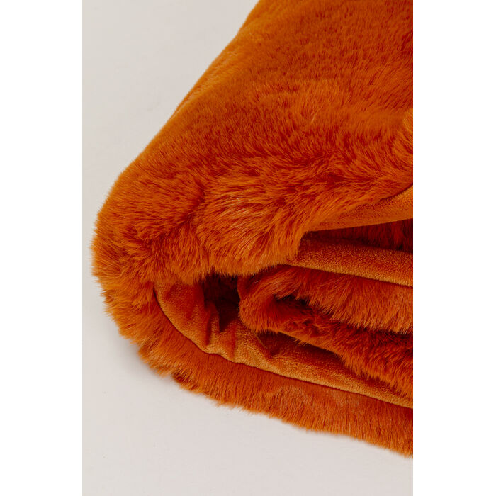 [57529] Blanket Mika Orange 150x200cm - 3