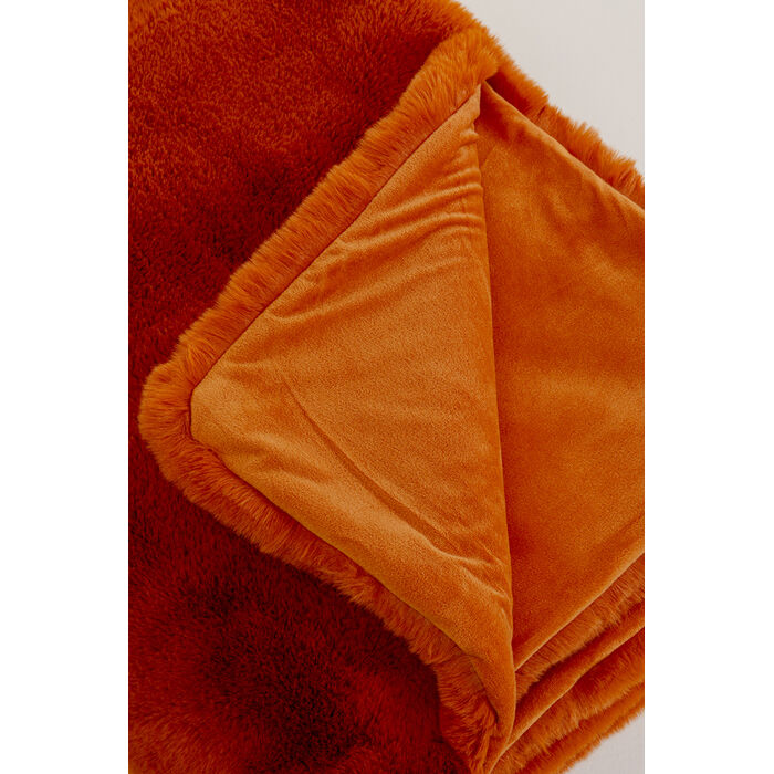 [57529] Blanket Mika Orange 150x200cm - 4