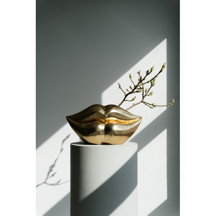 [57547] Vase Lips Dorado 30cm - 1