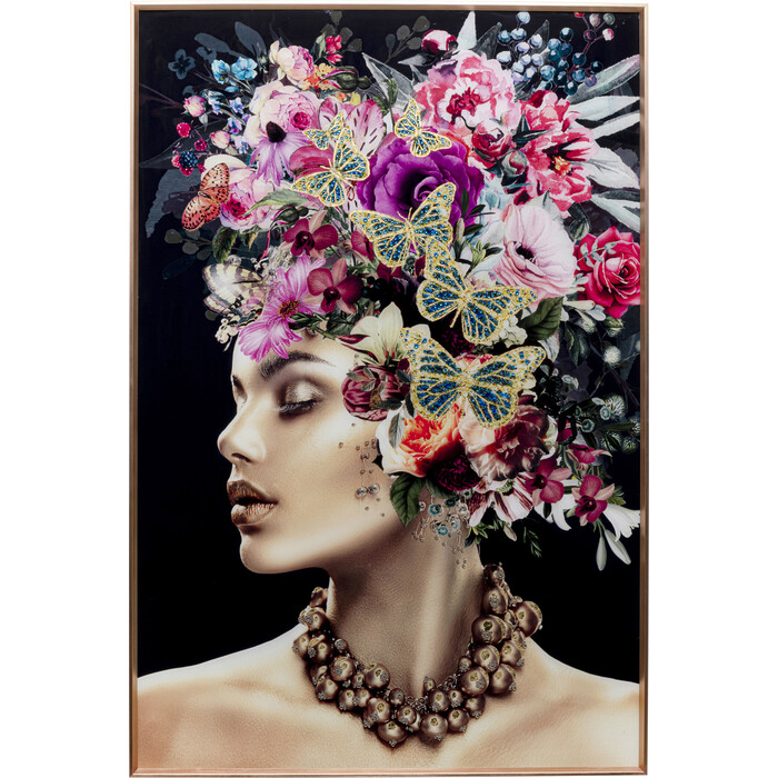 [57552] Tableau encadré Muse Glamour 80x120cm