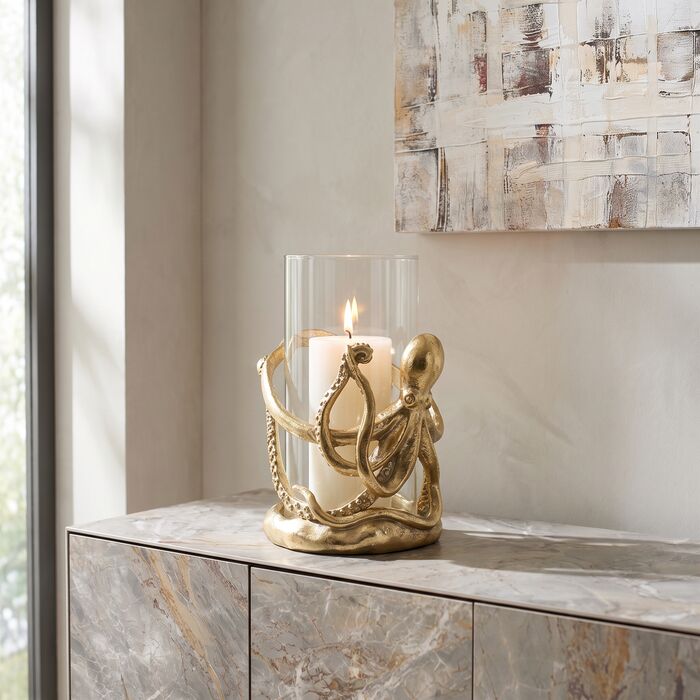 [57598] Candelabro Octopus 19cm - 1