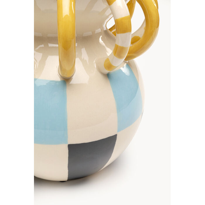 [57626] Vase Harlequin Handle 24cm - 4