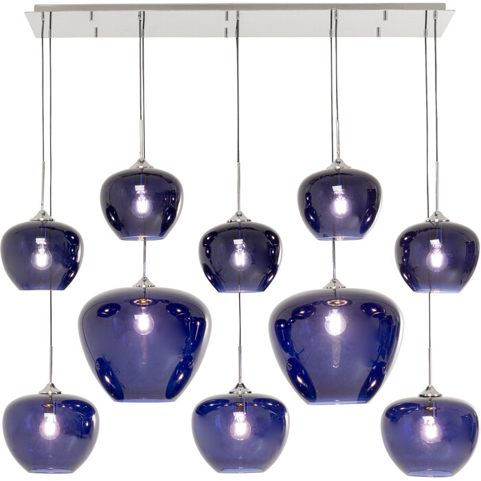 Pendant Lamp Sphere Night Blue Ten 160cm