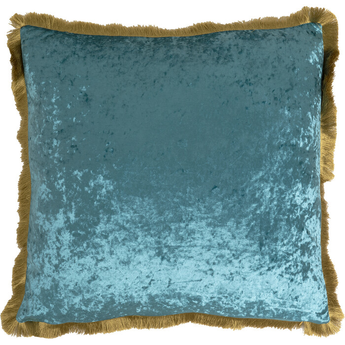 [57663] Coussin Cannes vert pétrole 55x55cm