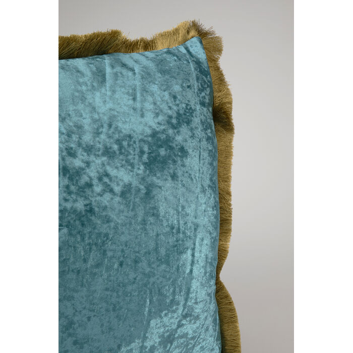 [57663] Coussin Cannes vert pétrole 55x55cm - 4