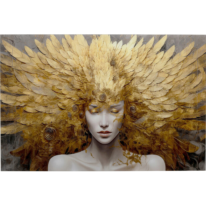 [57677] Tableau en verre Muse Celestial 120x80cm