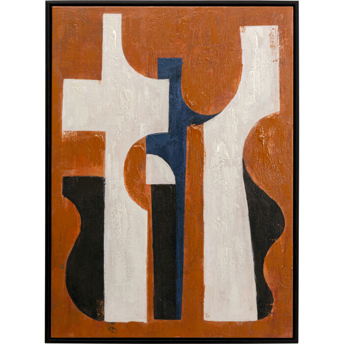 [57689] Cuadro lienzo Pinceau Shape 75x55cm