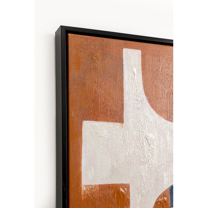 [57689] Cuadro lienzo Pinceau Shape 75x55cm - 3
