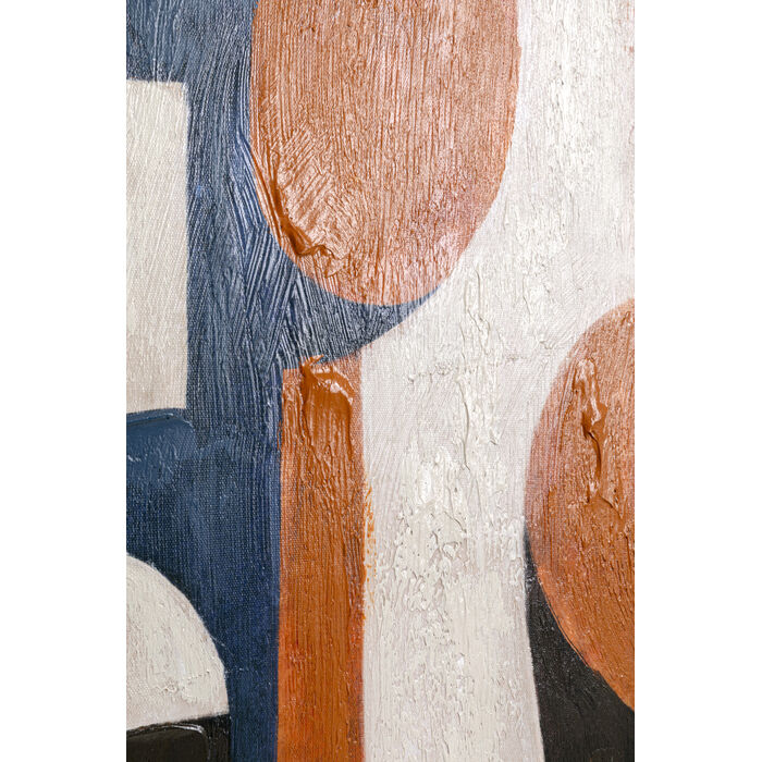 [57689] Cuadro lienzo Pinceau Shape 75x55cm - 4