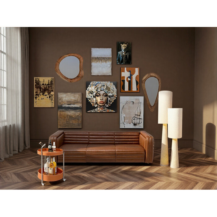 [57689] Cuadro lienzo Pinceau Shape 75x55cm - 1