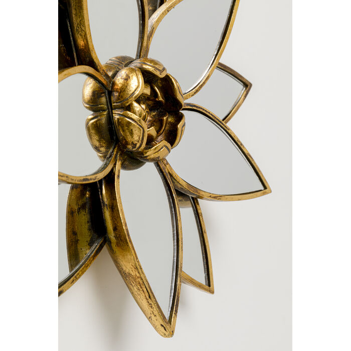 [57696] Wall Object Lotus Mirror Ø33cm - 4