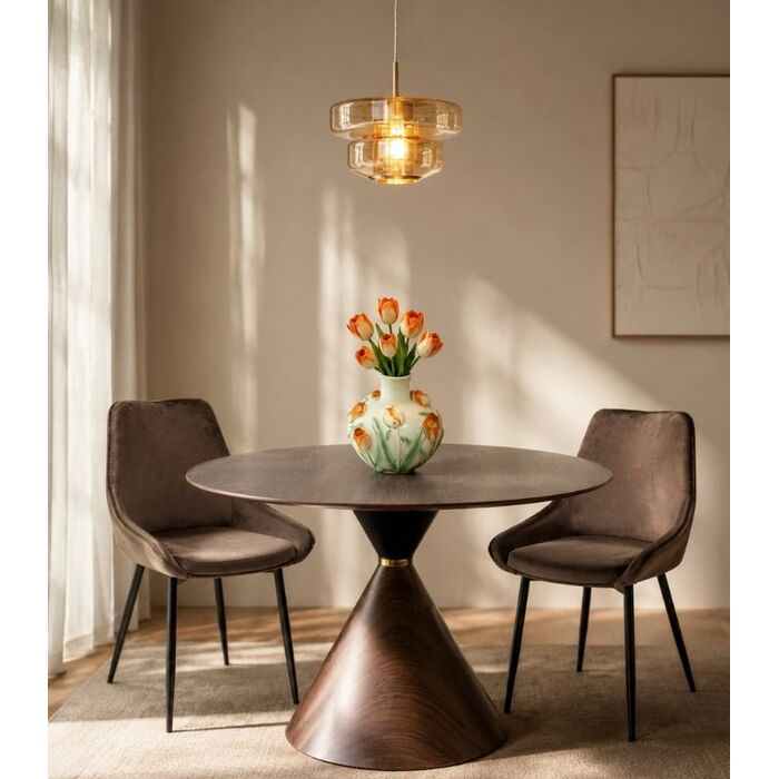 Pendant Lamp Arcadia Amber Ø34cm