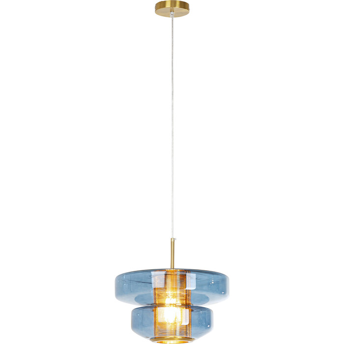 [57698] Suspension Arcadia bleu Ø34cm