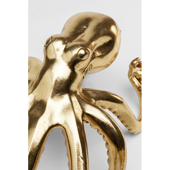 [57713] Candelabro Octopus Dorado 49cm - 3