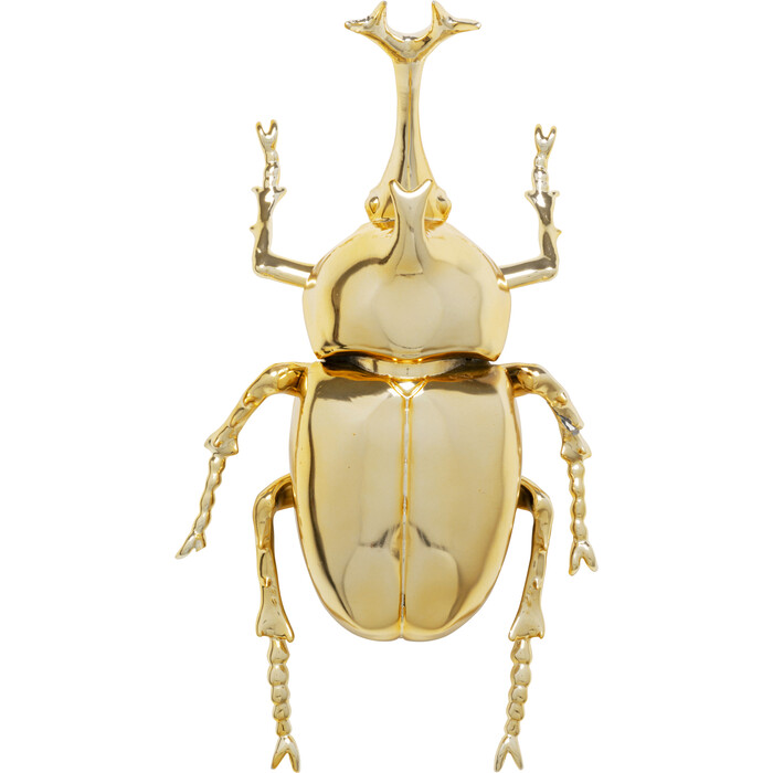 [57714] Objeto de pared Stag Beetle Dorado 41cm