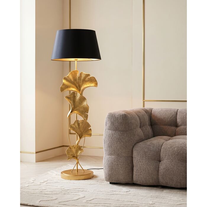 [57742] Floor Lamp Ginkgo Leafs 129cm - 1