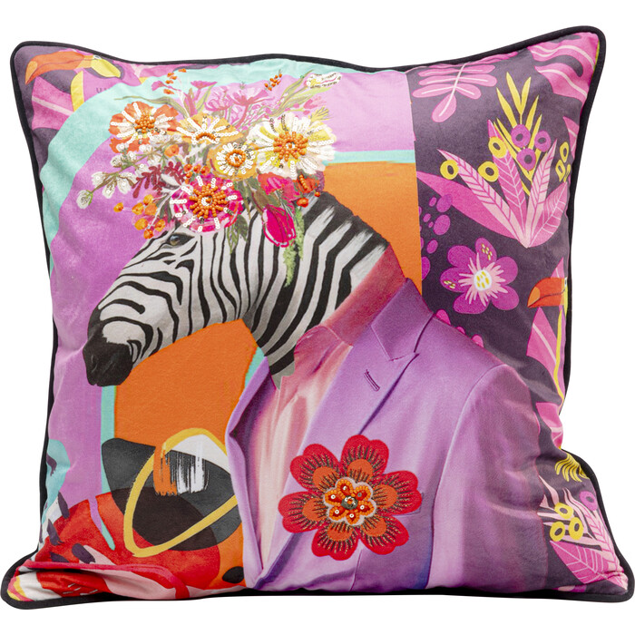 [57745] Cushion Fantasy Zebra 45x45cm