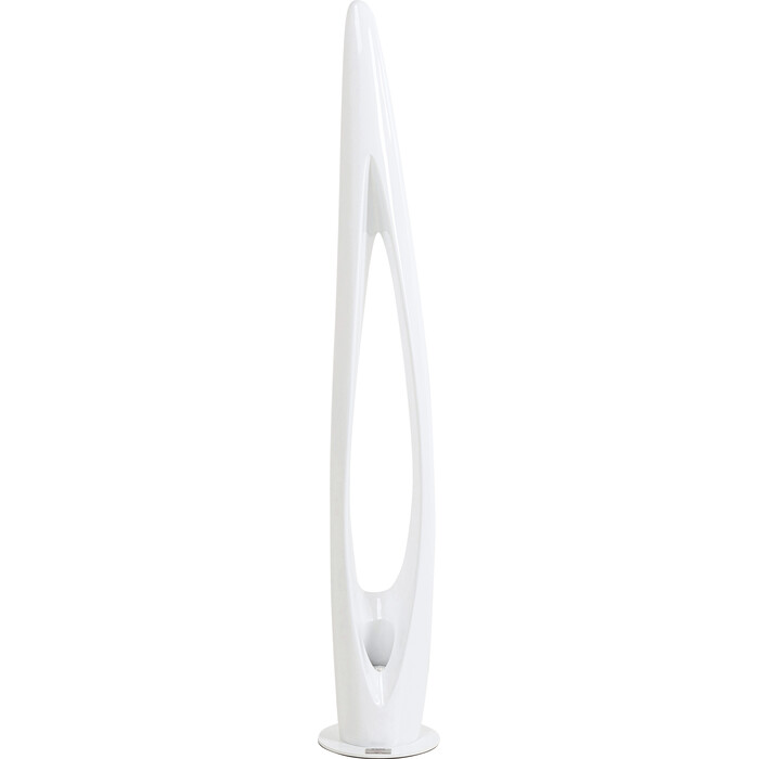 [57747] Floor Lamp Flow Flame White 132cm