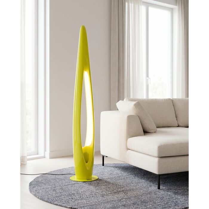 [57748] Lámpara pie Flow Flame Verde 132cm - 1