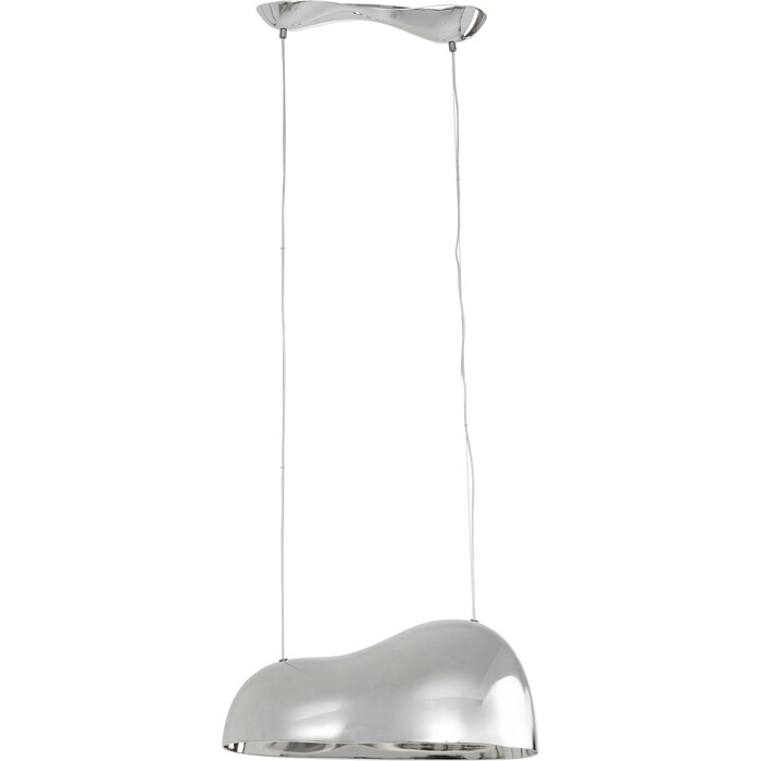 [57759] Pendant Lamp Cloud Beam Double Silver 70cm