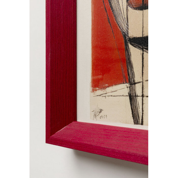[57772] Framed Picture Portrait Modernism 22x27cm (2/Set) - 4