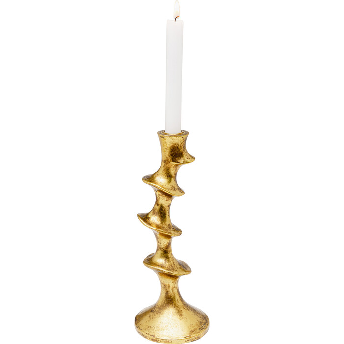 [57773] Candelabro Plateau Dorado 29cm