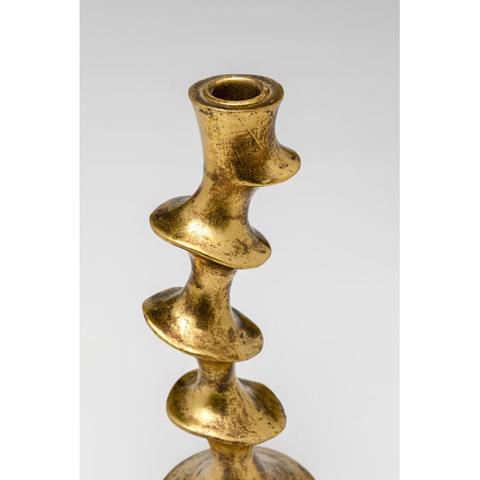 [57773] Candelabro Plateau Dorado 29cm - 3
