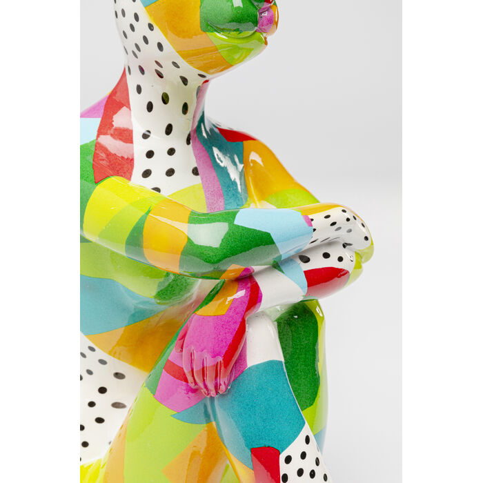 [57784] Deco Figurine Rabbit Gillie Abstract - 4