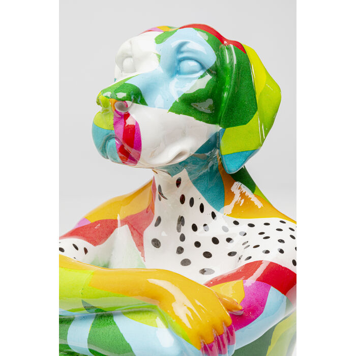 [57785] Deco Figurine Dog Gillie Abstract - 3