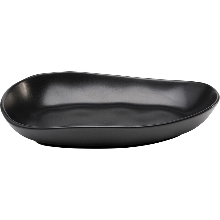 [57797] Assiette Organic noir 25cm