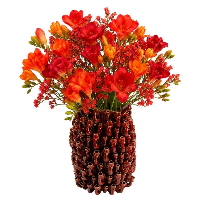 [57806] Vase Poisson Rouge 47cm - 2